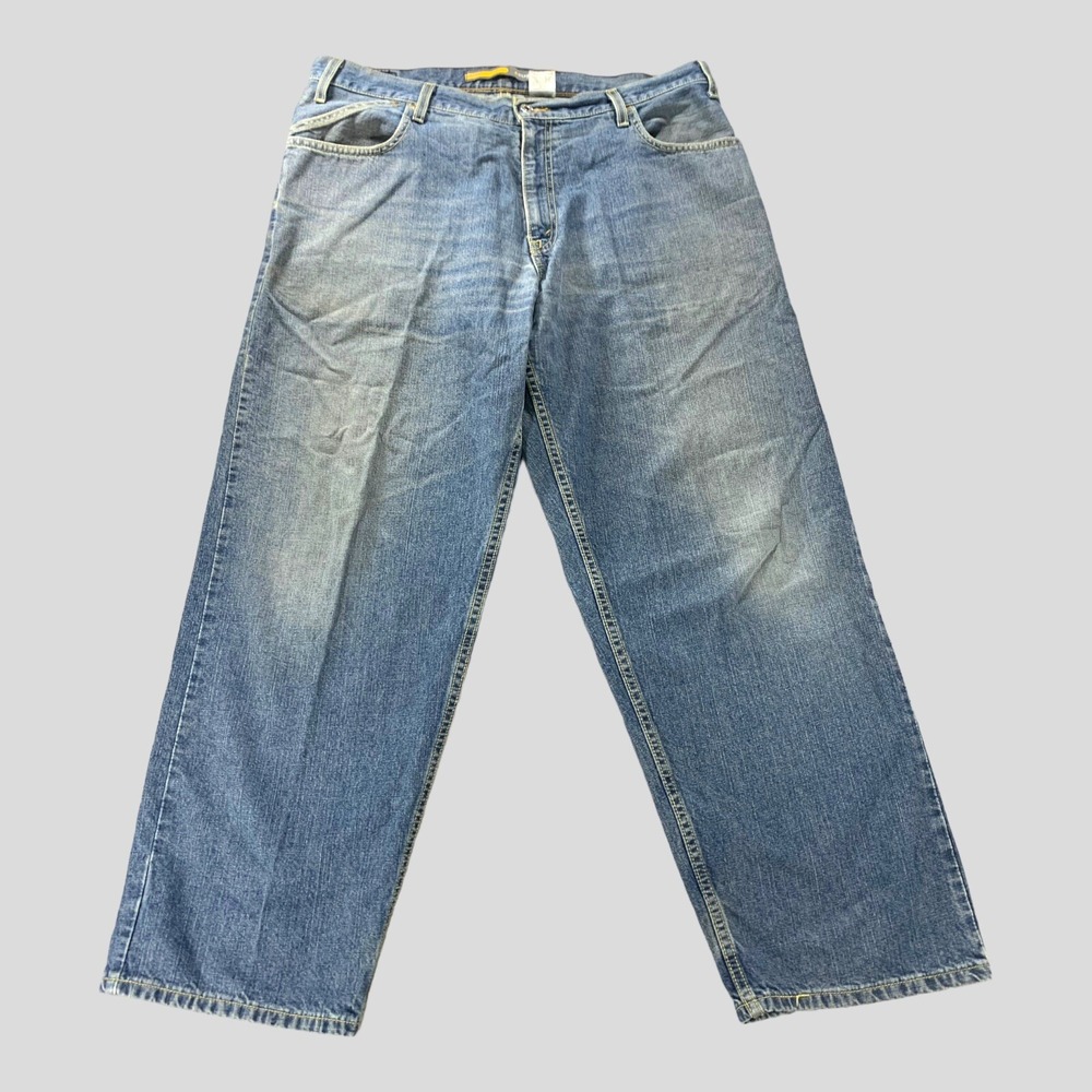Vintage Levis SilverTab Baggy Jeans Mens 38x31 Blue Wide Leg Y2K Medium Wash
